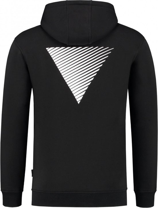 PURE PATH Pure Logo Sweat à capuche Pulls & Pulls & Gilets Homme - Pull - Sweat à capuche - Cardigan - Zwart - Taille M