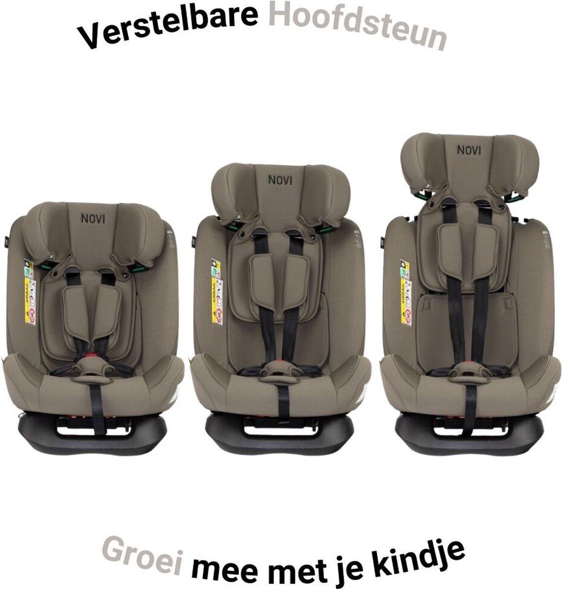 Novi Baby Lucas Premium - Autostoel - Dark Taupe thumbnail 3