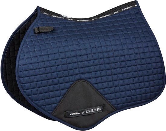 Foto: Equitare zadeldek velvet cobalt full dressuur fluweel blauw