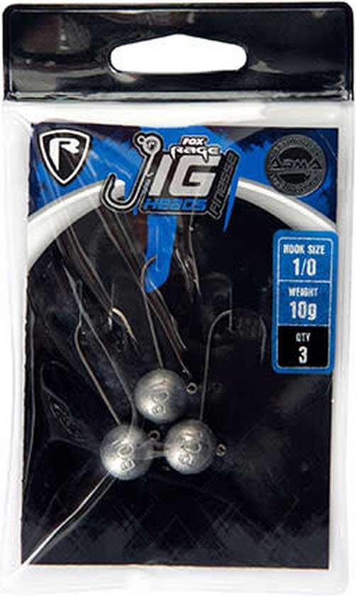Fox Rage Jig Heads Finesse 3/0 - 5 gram van Fox Rage — afbeelding 2