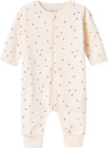 NAME IT NBFNIGHTSUIT ZIP BUTTERCREAM HEARTS NOOS Filles - Taille 80