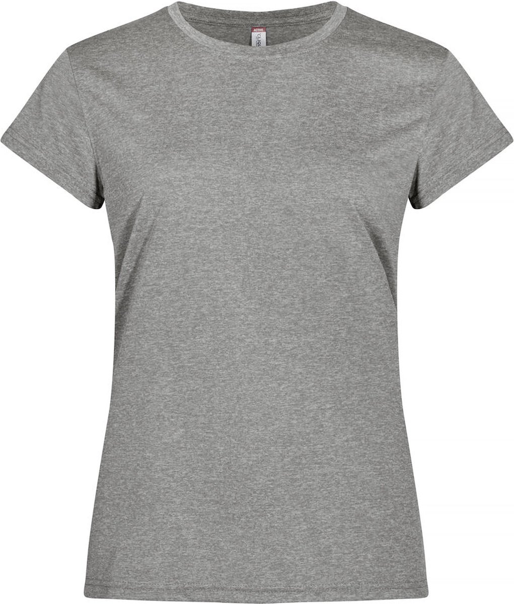 Clique Basic Active-T Women 029039 - Grijsmelange - XXL