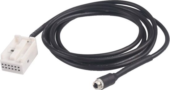 Câble adaptateur d'entrée auxiliaire audio, adaptateur d'interface  auxiliaire 3,5 mm pour l'auto, adaptateur de câble audio auxiliaire  pour Mercedes/Benz W203