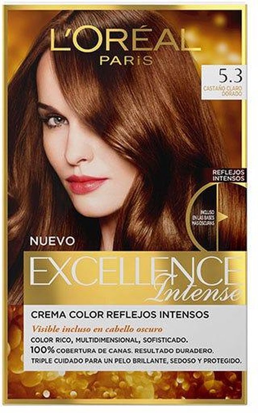 Coloration L'Oréal Dédicace Châtain Clair Doré Cuivré 56 - 1 Boîte Neuve - Douce