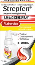 Strepfen Keelspray Citroen & Honing 8,75 mg