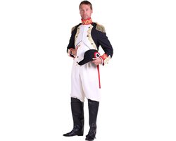 Omslag van Napoleon Kostuum Heren - Carnaval - Admiraal - Jas - Vest - Broek - Maat XXL