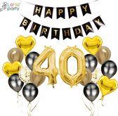 XXL party ® Ballon aluminium numéro 40 - XXL numéro 0 et