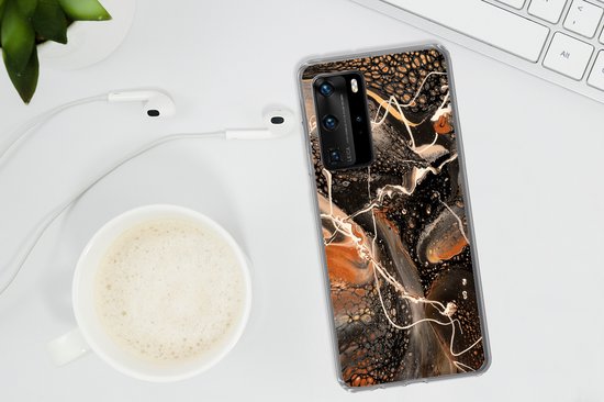 Coque Huawei P40 Pro - Peinture - Design - Abstrait - Coque de téléphone en Siliconen