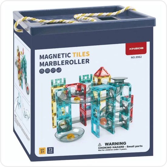 Nieuwe Licht Magnetische Blokken-75 Stuk-3D Magnetisch Speelgoed