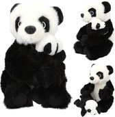 Depesche - TOPModel knuffel panda moeder & kind - WILD