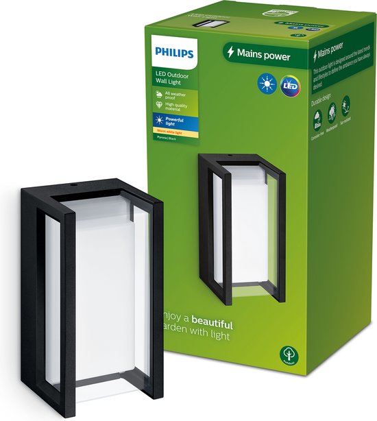 Philips GRASS Wandlamp 2x5W Lichtgrijs Buitenverlichting