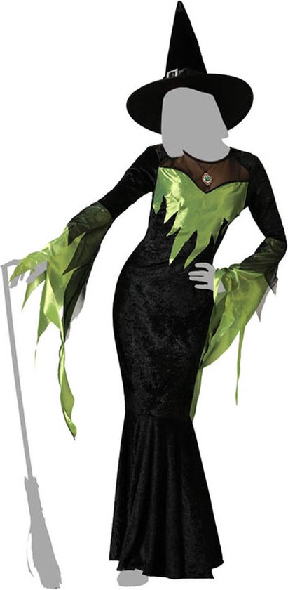 ATOSA Grünes Superheldin-Kostüm Für Damen – Comic-Style Overall Mit Gürtel In Größe XS