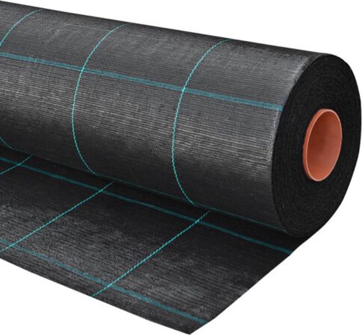 Brotuflex Worteldoek – 330 cm breed – 100 m rol – Gevouwen – Anti-Onkruiddoek