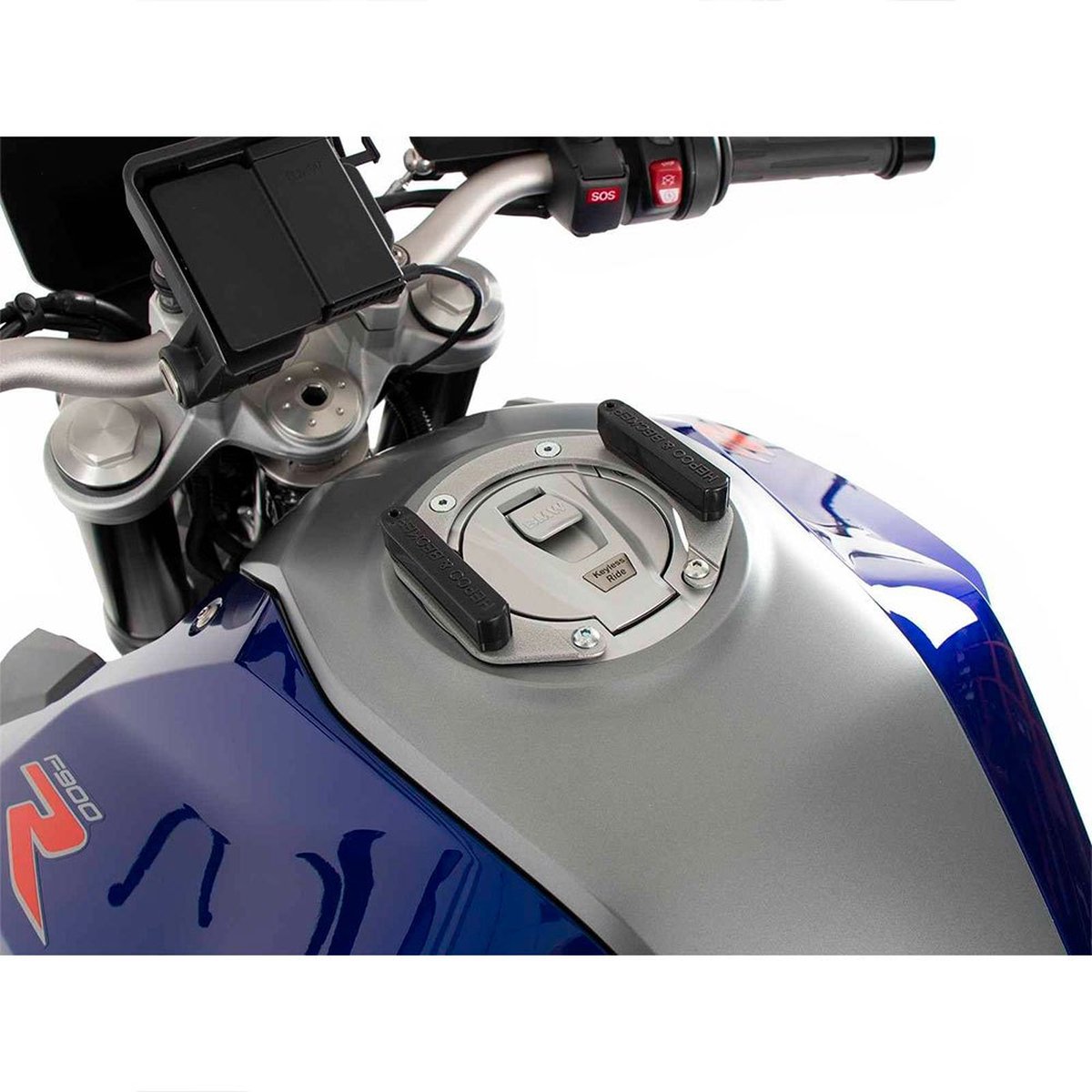 Hepco Becker Lock-it Bmw F 900 R 20 5066524 00 09 Brandstoftankring Zilver