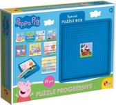 8 progressieve puzzels - Peppa Pig - met zelfcoördinerende doos - LISCIANI
