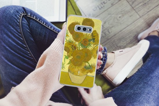 Coque Samsung Galaxy S10e - Tournesols - Vincent van Gogh - Coque de téléphone en Siliconen