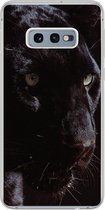 Coque Samsung Galaxy S10e - Panthère - Animal - Zwart - Siliconen - Sinterklaas - Noël - Cadeaux - Cadeaux chaussures