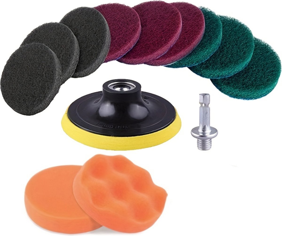 Goedkoopste Nivard Reinigingsborstel Boormachine - Borstelset Voor Boormachine - Boorborstel - 13 Stuks