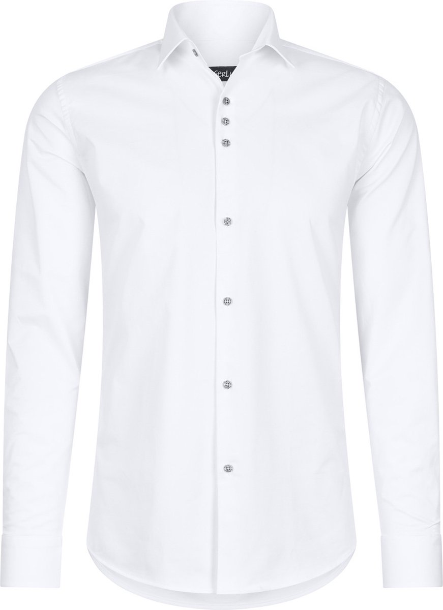 Ferlucci Overhemd Napoli - White - maat 3XL
