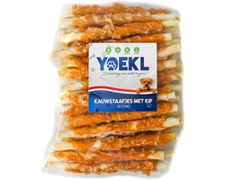 YOEKL Kauwstaafjes met Kip - 30 Stuks - Hondensnacks - Hondensnoepjes - Kauwsnacks - Kauwstaaf - Kauwstick