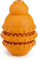 Beeztees Sumo Play Dental - Hondenspeelgoed - Oranje - L - 10x10x15 cm