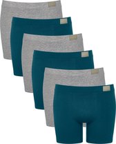 sloggi Heren lang short / pant 6 pack men GO Natural