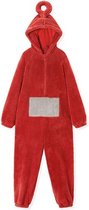 KrijgHonger - Teletubbie Kostuum volwassenen - Rood - M (160-170cm) - Teletubbie PO - Teletubbie pyjama - Carnavalskleding - Teletubbies - Verkleedkleding - Onesie