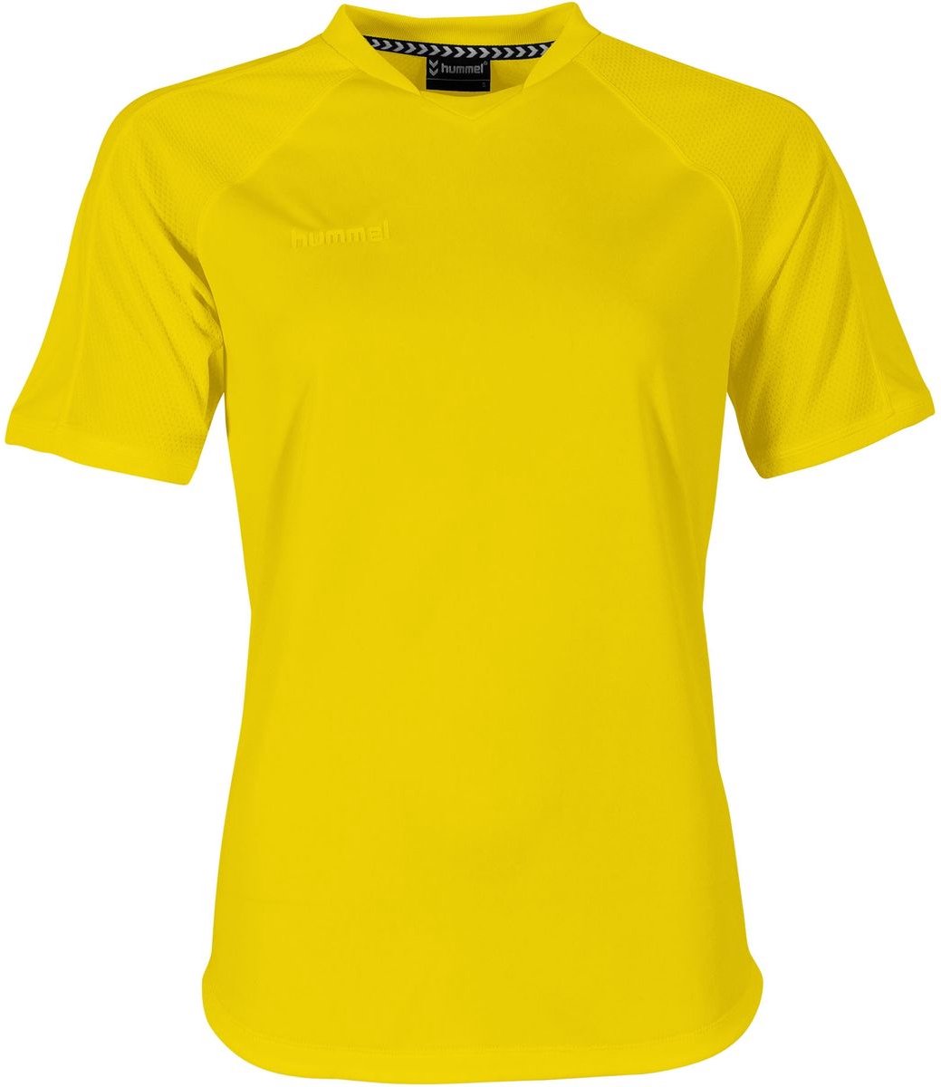 Hummel Tulsa T-Shirt Dames - Geel | Maat: XL