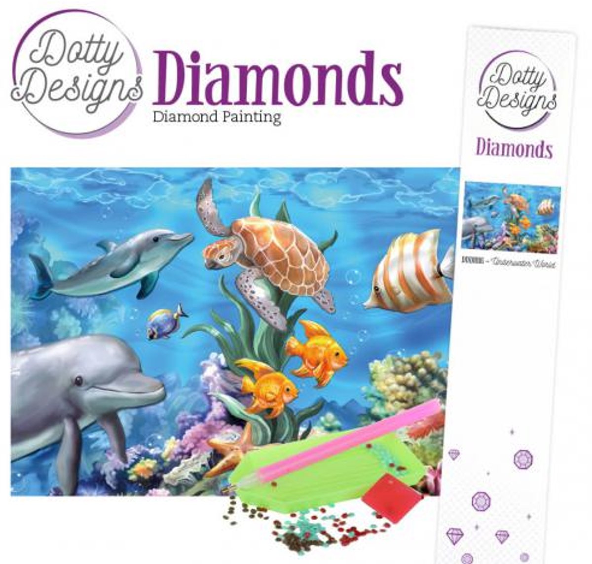 Underwater World by Amy Design for Dotty Designs Diamonds