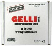 Gelli Arts - Mini Gel Plate Vierkant 12,7x12,7cm 10st GEL5X5S - Monoprint Platen