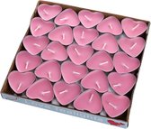 Theelichtjes - Waxinelichtjes - Hartjes Kaarsjes - Valentijn - Cadeau voor Valentijn
