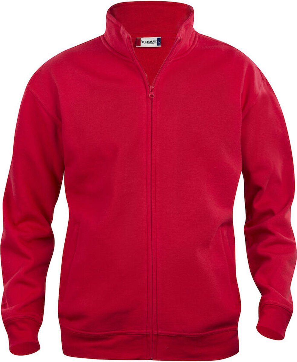 Clique Basic Cardigan 021038 - Rood - 4XL