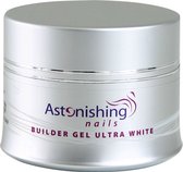 Astonishing Nails - Ultra White - 14 gram - Nagel Gel Builder - Nagels - Nagelgel - Nagel Gel voor UV