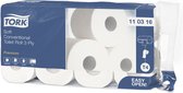 Toiletpapier tork t4 premium 3l wit 110316 | Omdoos a 9 pak x 8 rol | 9 stuks