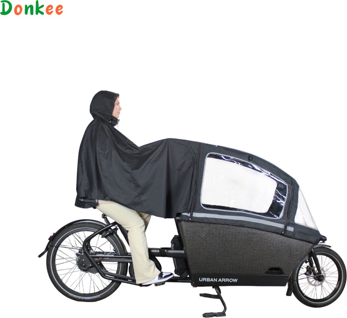 Poncho geschikt voor de Urban Arrow bakfiets