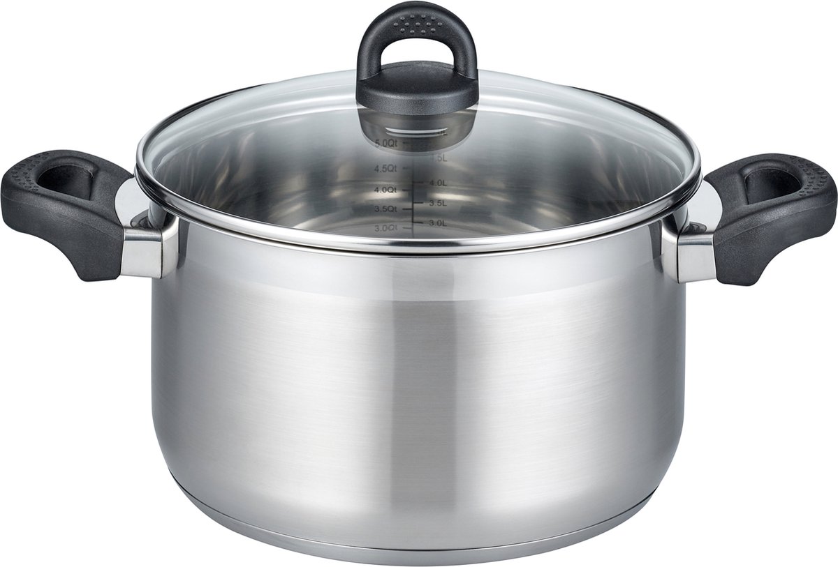 Elo Basic vleespan Toermalijn 24 cm silber
