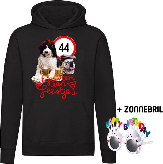 44 Years Time for a Party Hoodie - y compris lunettes de soleil - Anniversaire - 44e anniversaire - Pull - Unisexe