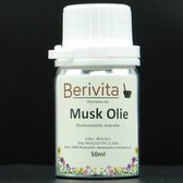 Musk Olie 50ml - 100% Etherische Olie - Plantaardige Muskus Geur - Ambrette - Muskuszaadolie