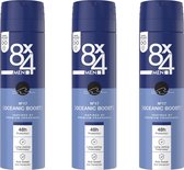 8x4 Deo Spray Men - No.17 Oceanic Boost - 3 x 150 ml