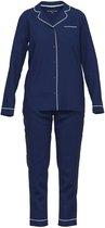 Tom Tailor Pyjama lange broek - 630 - maat 38 (38) - Dames Volwassenen - Viscose- 60192-6085-630-38