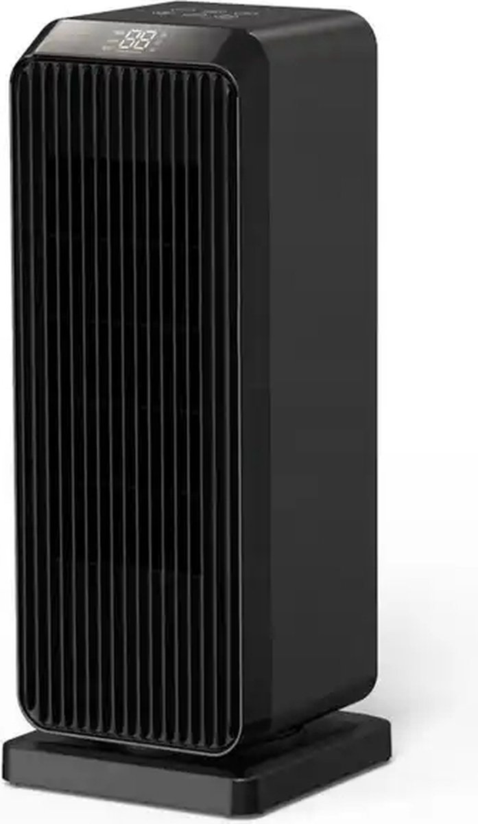 WiREO HeatWave™ Keramische Ventilatorkachel - Energiebesparend - Elektrische Kachel met Afstandsbediening - Stil - 1800W - Elektrische Verwarming - Afstandsbediening