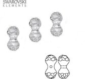 Swarovski Elements, Modular kralen (5150), 11x6mm, clear crystal, 6 stuks