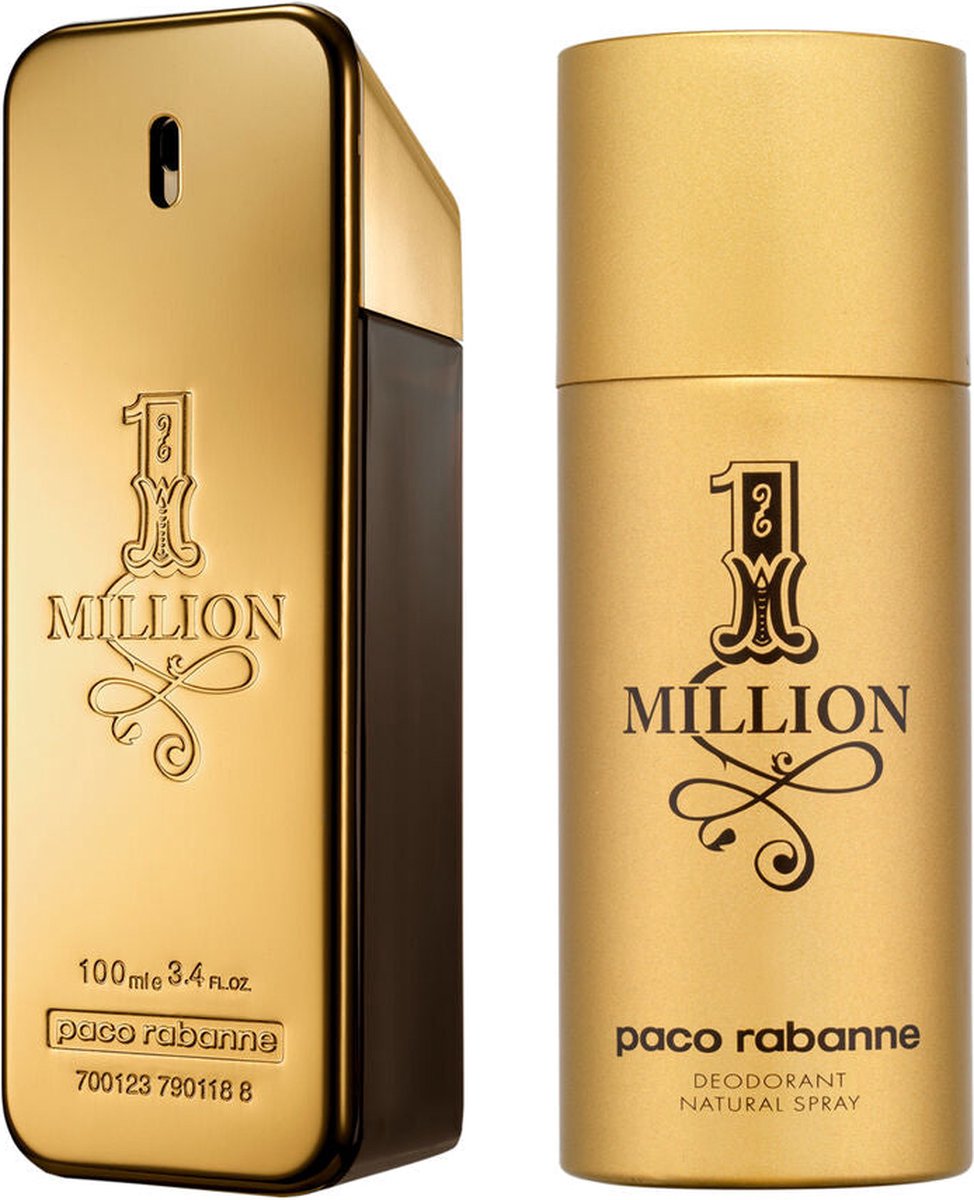 One Million 100 ml + deo spray geschenkset