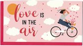 Wenskaart - Kaart - Valentijn - Love is in the air