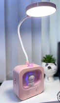 LEDON Oplaadbare Touch 24 LED - Studie Leeslamp - Kinderkamer Lampje - Nachtlampje met Ambiance Mode