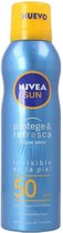 Zon Protector Spray Sun Protege & Refresca Nivea 50 (200 ml)