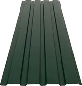 Karat Dakpanelen - Gevel- en dakbekleding - Geprofileerde dakplaten - 15 stuks - Groen - 115 x 45 cm