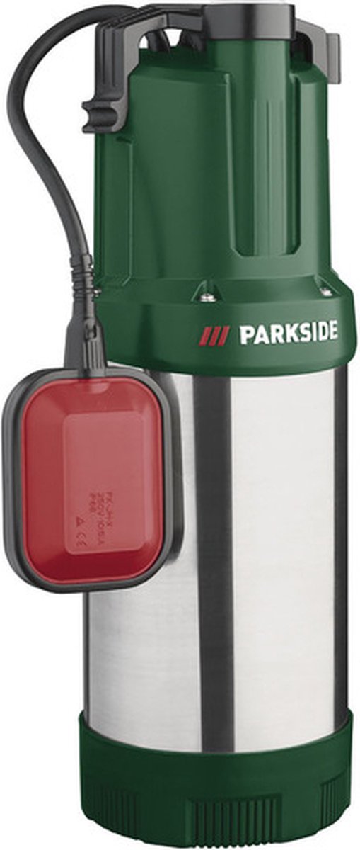 PARKSIDE® Dompelpomp 1000 W - Waterpomp - Debiet: max. 6500 l/u - Opvoerhoogte: max. 12 m - Inclusief 1x bevestigingstouw 20 m en 1x slangadapter