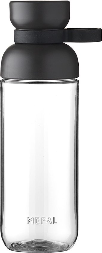 Mepal Vita waterfles – 500 ml – extra drinkgemak – Drinkfles – Nordic black