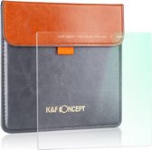 K&F Concept - Vierkante Zwarte Mist Promist Filter - Zachte en Dromerige Effecten - Hoogwaardige Optische Kwaliteit - Fotografie Accessoire